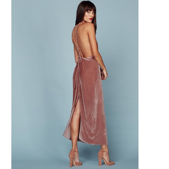 NWT Reformation Irving Dress in Pink Sz0 - Picture 2 of 5